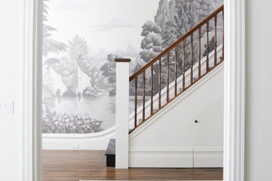 Transitional staircase photo in San Francisco
