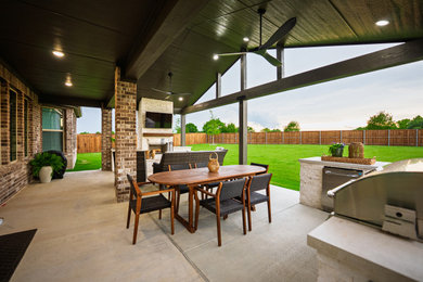 Example of a patio design in Dallas