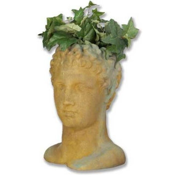 Hermes Head Planter 15, Greek and Roman Busts