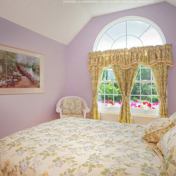 New Window Combination in Beautiful Bedroom - Renewal by Andersen Long Island, N