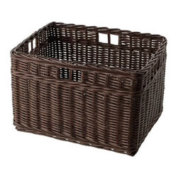 GABBIG Panier, brun fonc&eacute; - Baskets
