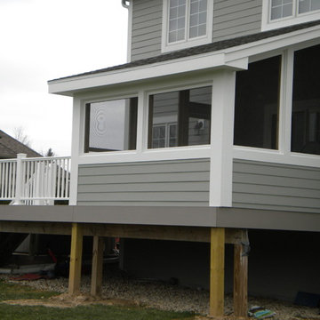 Pewaukee Deck Remodel with Screen Porch