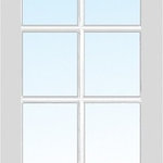 Verona Home Design - 10-Lite True Divided Primed Interior Door Slab, 28"x80" - -Door comes as an unmachined slab only, with no hinge or bore prep