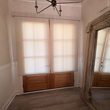 Motorized Roller Shades on Doors in Sherrills Ford
