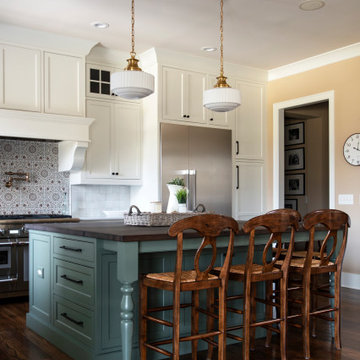 Traditional kitchen nestled in Franklin