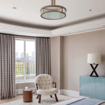 Modern Decorative Plaster Crown Molding. Boston, MA