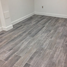porcelain floor - lux wood