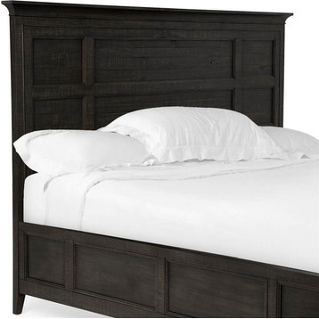 Magnussen Westley Falls Relaxed Traditional Graphite King Panel Headboard