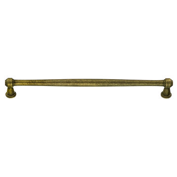 Adelaide Pull, 10", Antique Brass