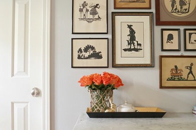Transitional bedroom photo in Other