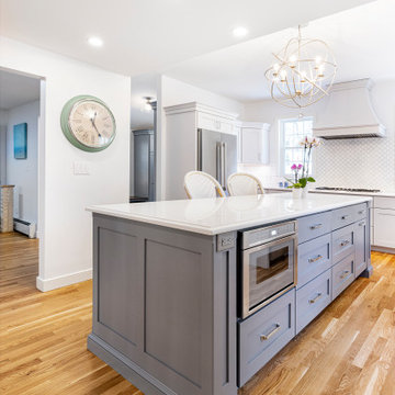 Sophisticated and Subtle Kitchen Addition | Sudbury, MA