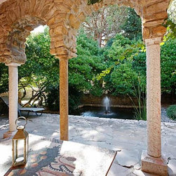 Limestone Columns - Columns And Capitals