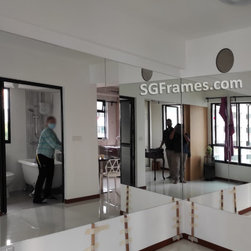 Home Deco - Frameless Mirror &ndash; Custom Size &ndash; SGFrames - Products
