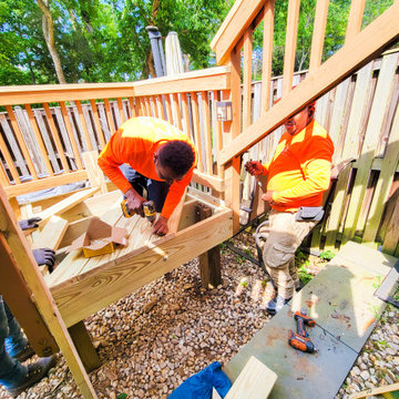 Bringing life to an old deck