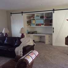 Desk Nook In Family Room