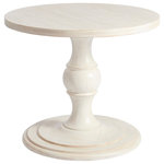 Barclay Butera - Corona Del Mar Center Table - The chic Corona del Mar center table comes in 36-inch diameter and 48-inch diameter sizes. In addition to its use as a center table, the smaller version works well as an eclectic nightstand in the bedroom. The larger version also works beautifully as a dining table The design is available in the Sandstone or Sailcloth finishes, and also as a combination with a Sandstone top and Sailcloth base.