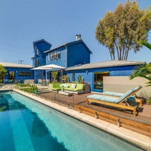 blue house