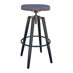 Subiaco Bar Stool in Black - Bar Stools And Counter Stools