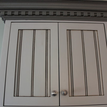 Kitchen Cabinet Refinish and Glazing AFTER