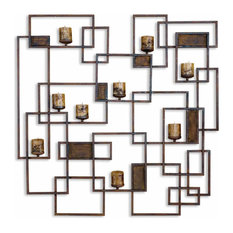 Uttermost Siam Candlelight Wall Sculpture