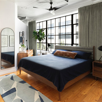 Lived-In Luxe Loft: Bedroom