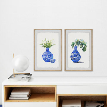 Chinese Vases II Diptych
