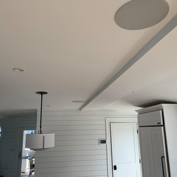 In wall architectural speakers