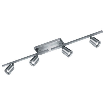 Cayman LED Adjustable Ceiling Light, Satin Nickel