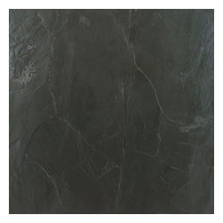 Walls and Floors - Black Slate 300x300 mm Tiles, 1 m2 - Wall & Floor Tiles