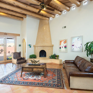 Custom Rammed Earth Home - Las Cruces, NM