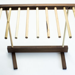 Walnut and Maple Pasta Drying Rack - Pasta Makers And Accessories