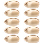 Diversa Hardware - [10-PACK] Diversa Brushed Gold 3" (76mm) Cabinet Cup Pull - Price is for 10 pulls.