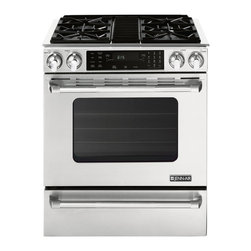 Jenn-Air 30" Slide-in Dual Fuel Range, Stainless Steel | JDS8860BDP - Gas Ranges And Electric Ranges