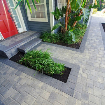 Driveway Remodel using Angelus Courtyard Pavers
