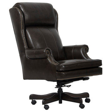 Parker Living - Leather Desk Chair Pacific Brown