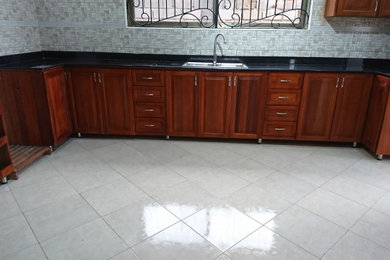 Example of a trendy home design design in Other