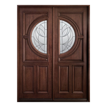 Transitional Entry Doors | Glenview Haus | GD-606PW 2SL CST