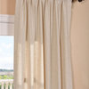 Hilo Solid Curtain, Single Panel
