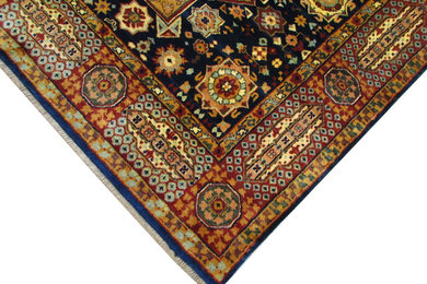 Samarkand Vegetable dyed Hand-knotted Fine Woolen Area Rug