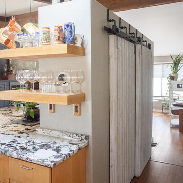 Ashland Kitchen update with reclaimed cabinets