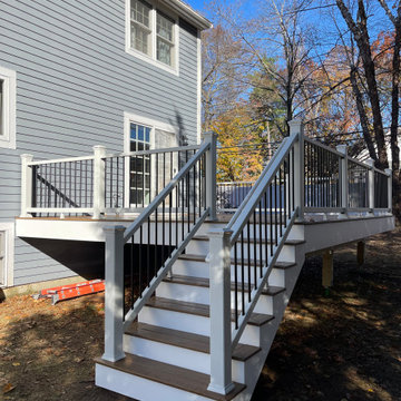 Backyard Deck Maynard, MA