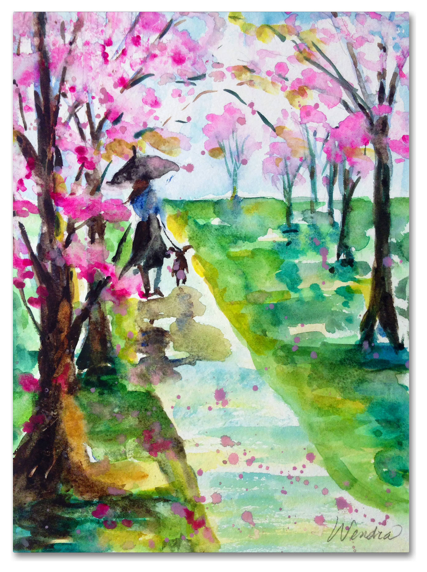 Wendra 'Best Friends' Canvas Art, 35x47