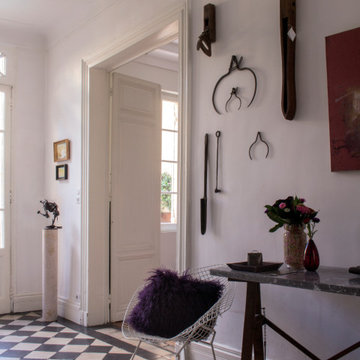 Architecture intérieure, la maison d'un collectionneur