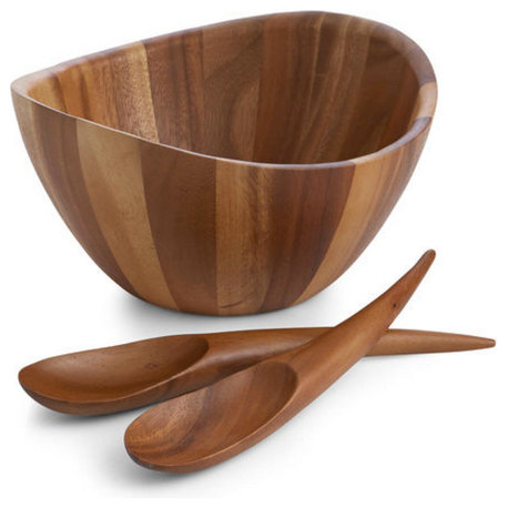 Nambé  Harmony 3-Piece Salad Set