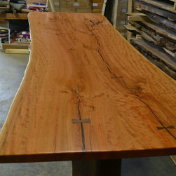 Live Edge Table with Barn Beam Base - Products