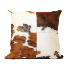 cowhide pillows