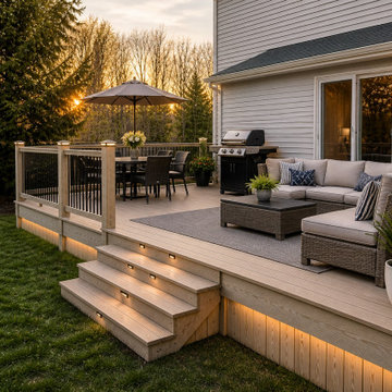 Bolton, MA — Deck Build + Outdoor Living Upgrade