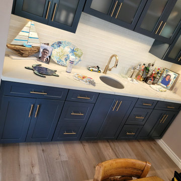 Huntington Beach Naval Themed Kitchen