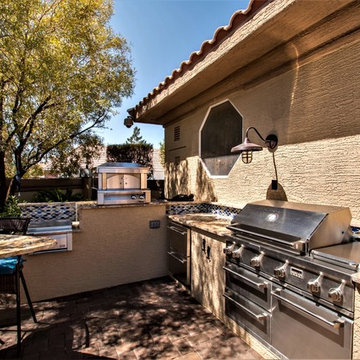 Project Outdoor Kitchen + Fire Table