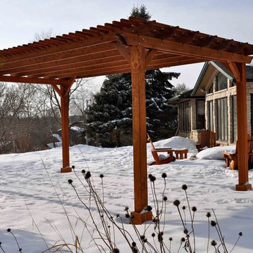 Wooden Garden Pergolas
